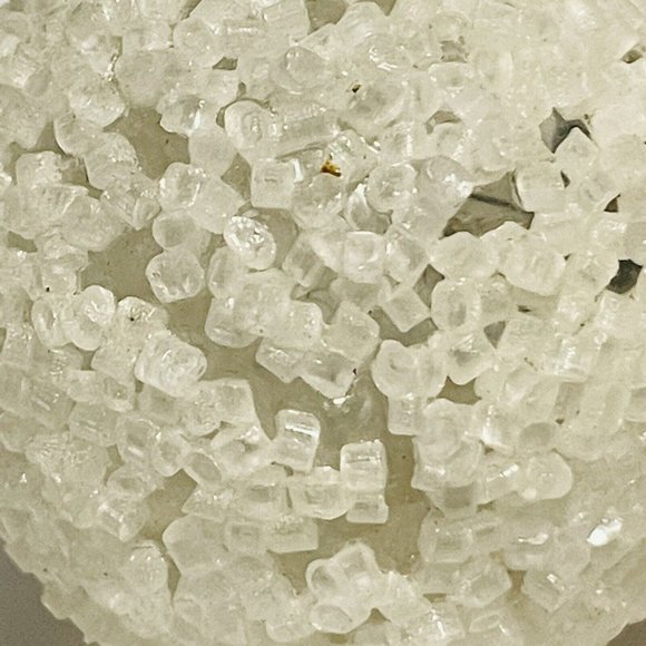 2 White & 1 Orange Vintage Lighted Ice frosted Christmas Bulbs ONLY Lot of 3 - Picture 7 of 16